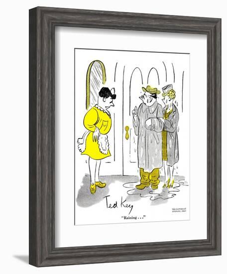 Hazel Cartoon-Ted Key-Framed Giclee Print