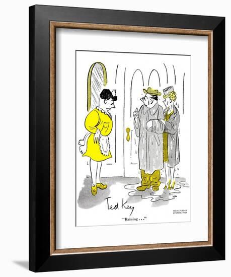 Hazel Cartoon-Ted Key-Framed Giclee Print