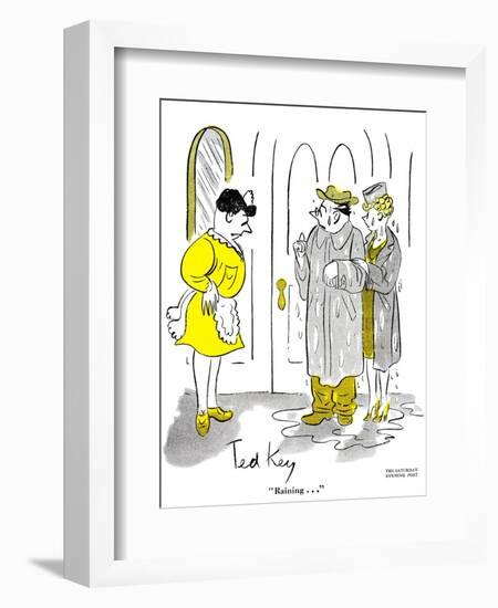 Hazel Cartoon-Ted Key-Framed Giclee Print