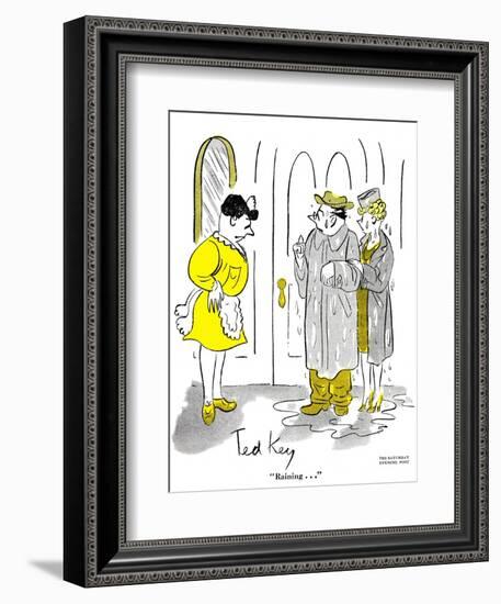 Hazel Cartoon-Ted Key-Framed Giclee Print