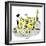 Hazel Cartoon-Ted Key-Framed Giclee Print