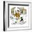 Hazel Cartoon-Ted Key-Framed Giclee Print