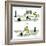 Hazel Cartoon-Ted Key-Framed Giclee Print