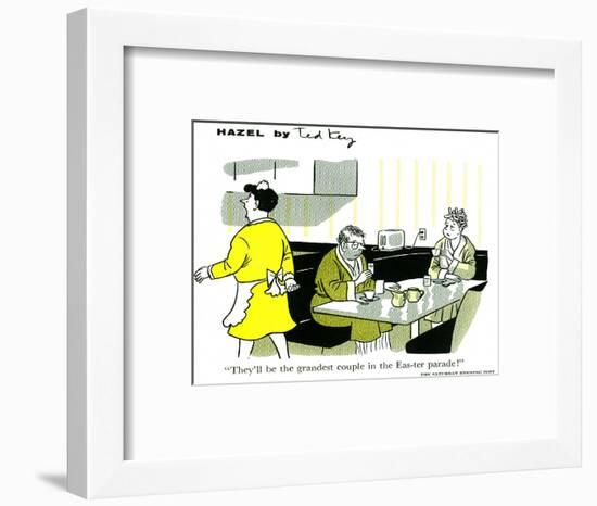 Hazel Cartoon-Ted Key-Framed Giclee Print