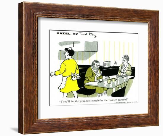 Hazel Cartoon-Ted Key-Framed Giclee Print