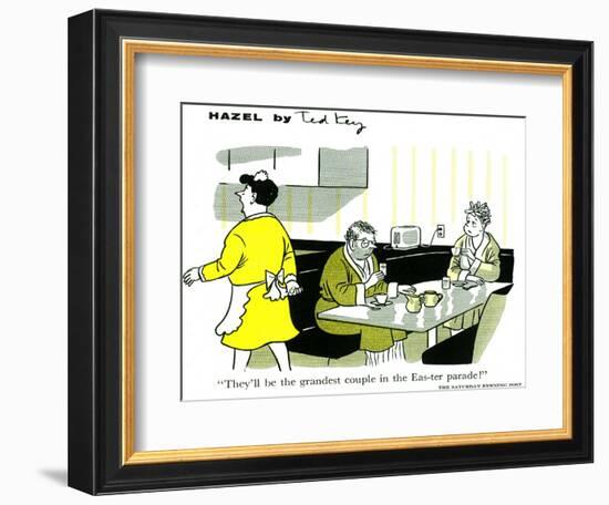 Hazel Cartoon-Ted Key-Framed Giclee Print