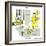 Hazel Cartoon-Ted Key-Framed Giclee Print