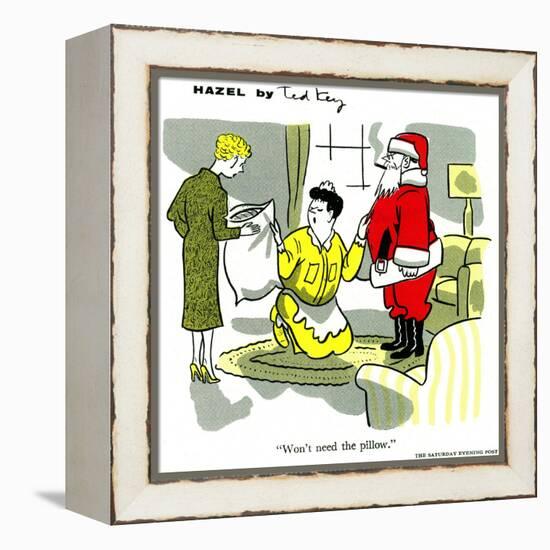 Hazel Cartoon-Ted Key-Framed Premier Image Canvas