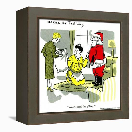 Hazel Cartoon-Ted Key-Framed Premier Image Canvas