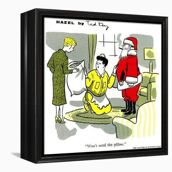 Hazel Cartoon-Ted Key-Framed Premier Image Canvas