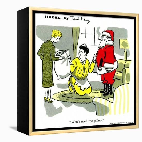 Hazel Cartoon-Ted Key-Framed Premier Image Canvas