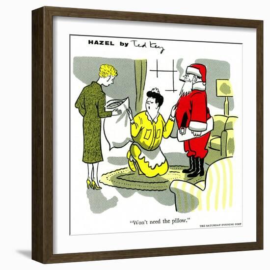 Hazel Cartoon-Ted Key-Framed Giclee Print