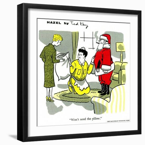 Hazel Cartoon-Ted Key-Framed Giclee Print