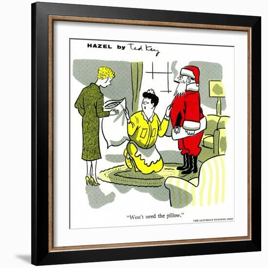 Hazel Cartoon-Ted Key-Framed Giclee Print