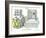 Hazel Cartoon-Ted Key-Framed Giclee Print