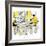 Hazel Cartoon-Ted Key-Framed Giclee Print