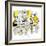 Hazel Cartoon-Ted Key-Framed Giclee Print