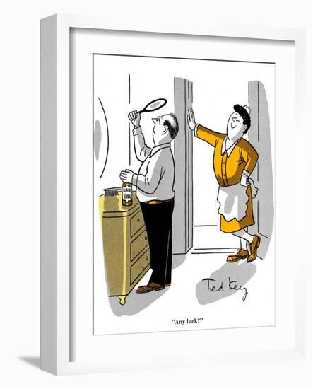 Hazel Cartoon-Ted Key-Framed Giclee Print