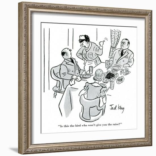 Hazel Cartoon-Ted Key-Framed Giclee Print