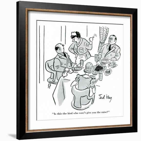 Hazel Cartoon-Ted Key-Framed Giclee Print