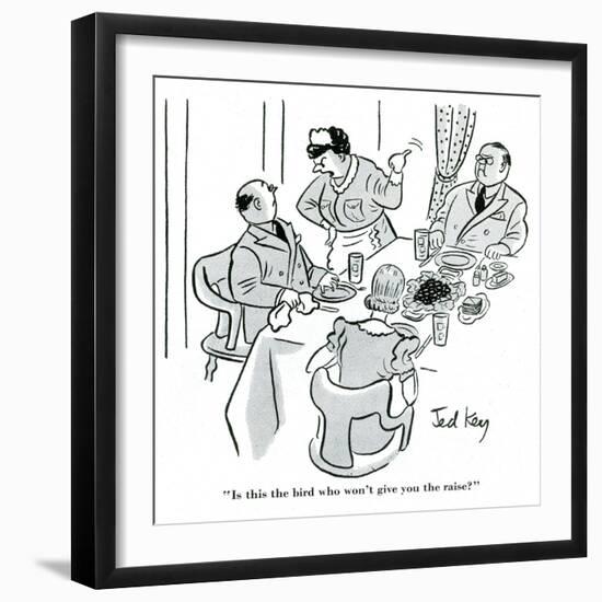 Hazel Cartoon-Ted Key-Framed Giclee Print