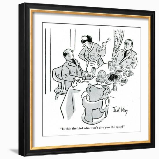 Hazel Cartoon-Ted Key-Framed Giclee Print