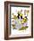 Hazel Cartoon-Ted Key-Framed Giclee Print