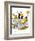 Hazel Cartoon-Ted Key-Framed Giclee Print