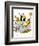 Hazel Cartoon-Ted Key-Framed Giclee Print