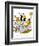 Hazel Cartoon-Ted Key-Framed Giclee Print