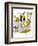 Hazel Cartoon-Ted Key-Framed Giclee Print