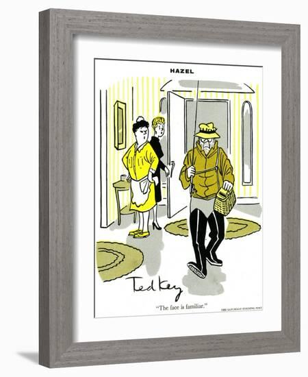 Hazel Cartoon-Ted Key-Framed Giclee Print