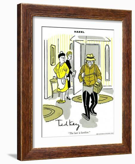 Hazel Cartoon-Ted Key-Framed Giclee Print