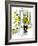 Hazel Cartoon-Ted Key-Framed Giclee Print