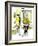 Hazel Cartoon-Ted Key-Framed Giclee Print