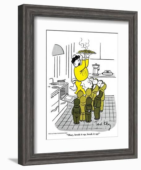 Hazel Cartoon-Ted Key-Framed Giclee Print