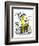 Hazel Cartoon-Ted Key-Framed Giclee Print