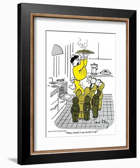 Hazel Cartoon-Ted Key-Framed Giclee Print