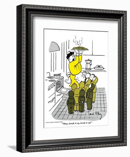 Hazel Cartoon-Ted Key-Framed Giclee Print