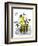 Hazel Cartoon-Ted Key-Framed Giclee Print