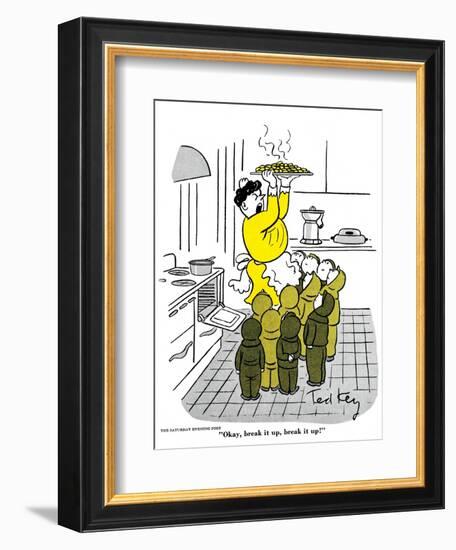 Hazel Cartoon-Ted Key-Framed Giclee Print