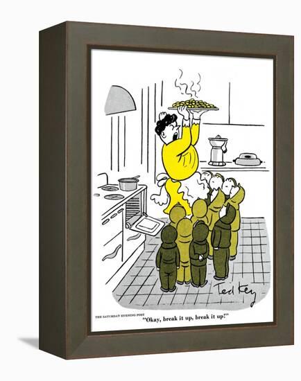 Hazel Cartoon-Ted Key-Framed Premier Image Canvas