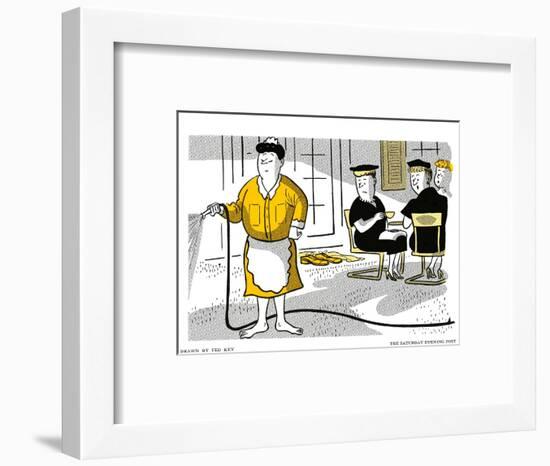 Hazel Cartoon-Ted Key-Framed Giclee Print