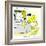 Hazel Cartoon-Ted Key-Framed Giclee Print