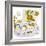 Hazel Cartoon-Ted Key-Framed Giclee Print