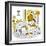 Hazel Cartoon-Ted Key-Framed Giclee Print