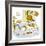 Hazel Cartoon-Ted Key-Framed Giclee Print