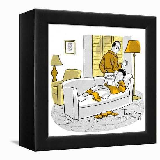 Hazel Cartoon-Ted Key-Framed Premier Image Canvas