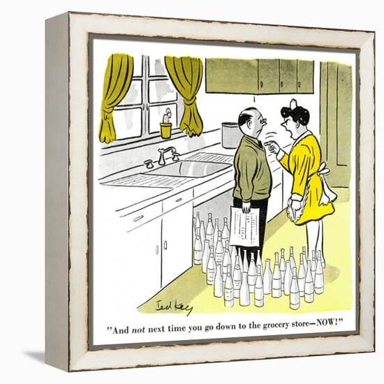 Hazel Cartoon-Ted Key-Framed Premier Image Canvas