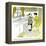 Hazel Cartoon-Ted Key-Framed Premier Image Canvas